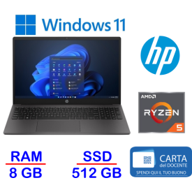 NOTEBOOK HP 15" RYZEN 5